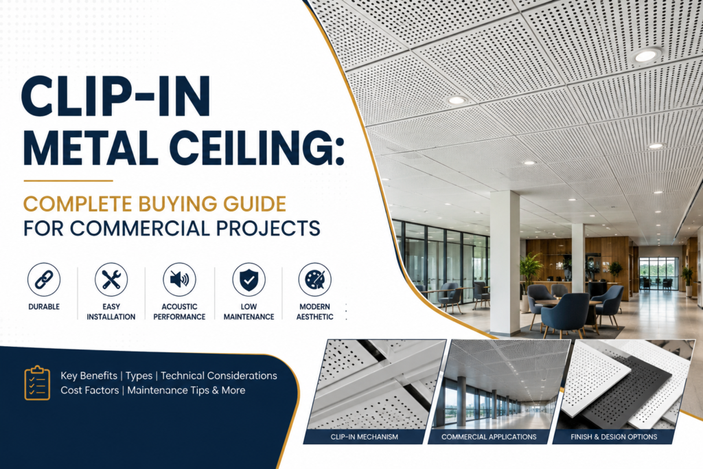Clip-In Metal Ceiling